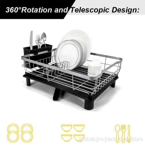 Dish Drainer Rack Dish Drainer With Removable Utensil Holder Manufactory